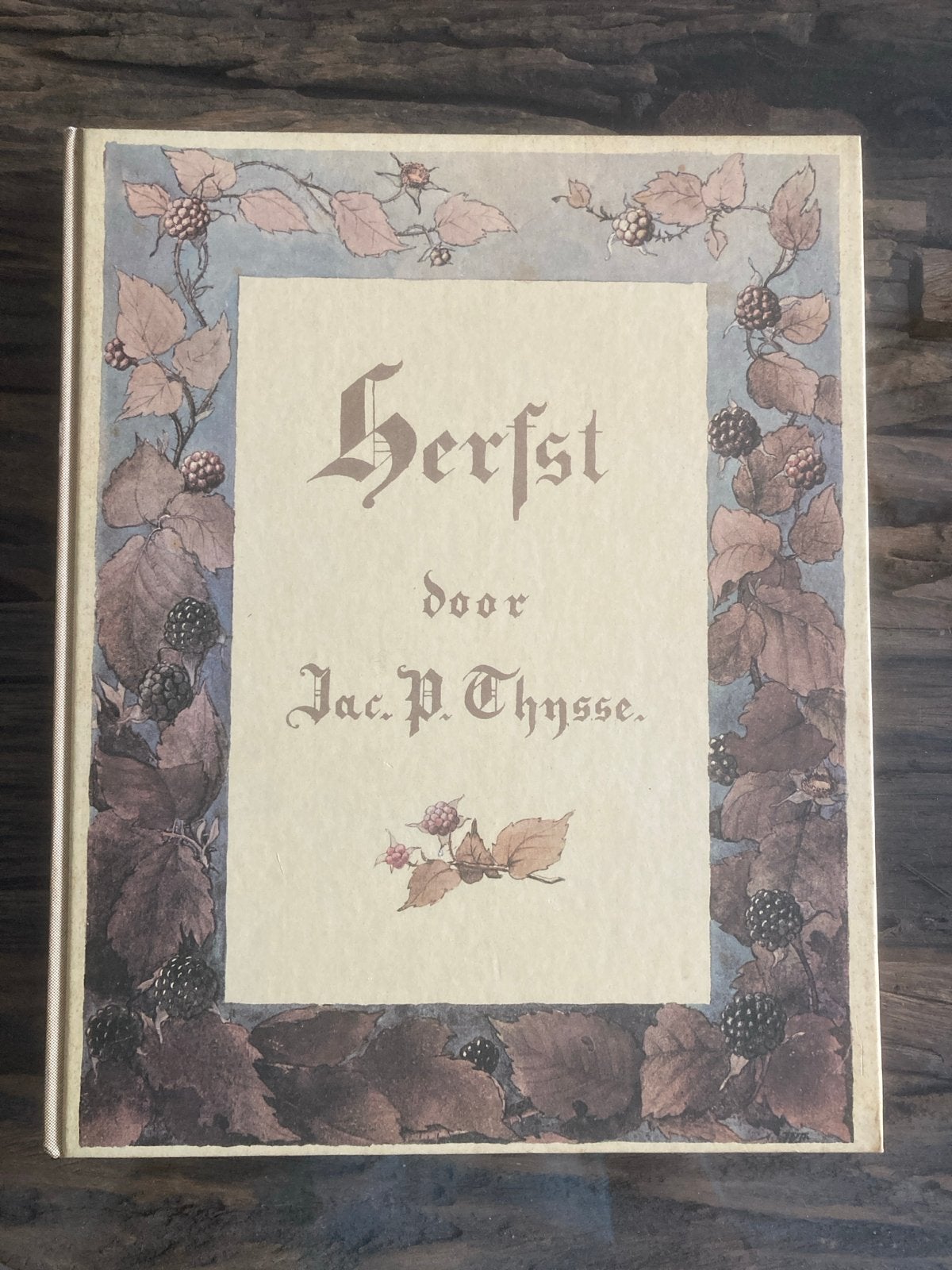 Herfst door Jac. P. Thijsse - Geïllustreerd boek, Ophalen, Gelezen, Nederland