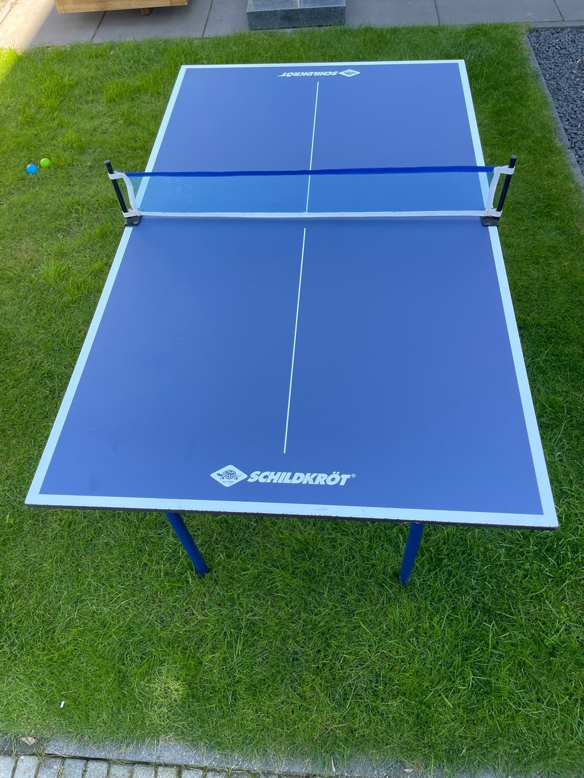 Schildkröt Tafeltennistafel - Compact en Opvouwbaar, Ophalen, Zo goed als nieuw, Tafel Outdoor, Inklapbaar