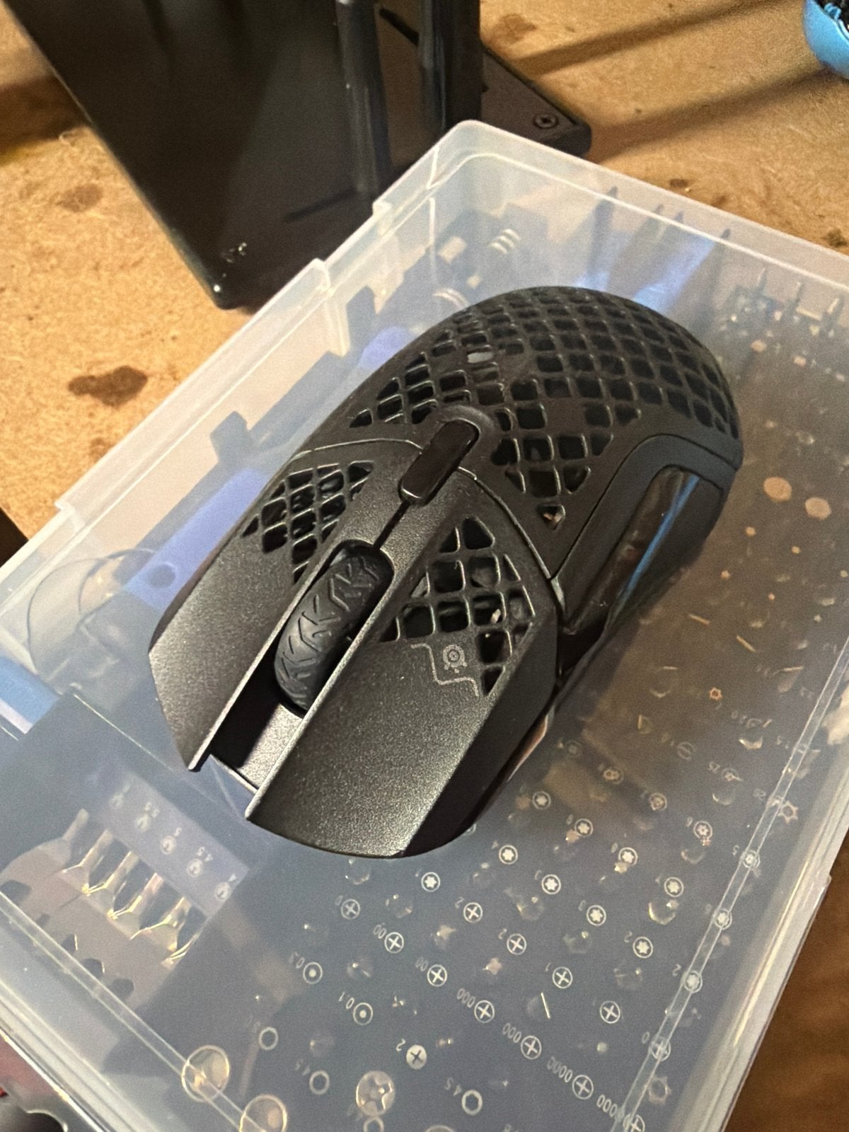 SteelSeries Aerox 3 Wireless Gaming Muis - Zo goed als nieuw, Computers en Software, Muis, Gaming muis, Ophalen of Verzenden, Zo goed als nieuw