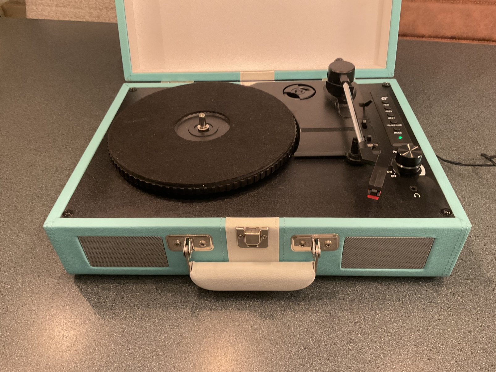 Lenco TT-110 Retro Koffergrammofoon met Issue, Ophalen, Zo goed als nieuw, Overige merken