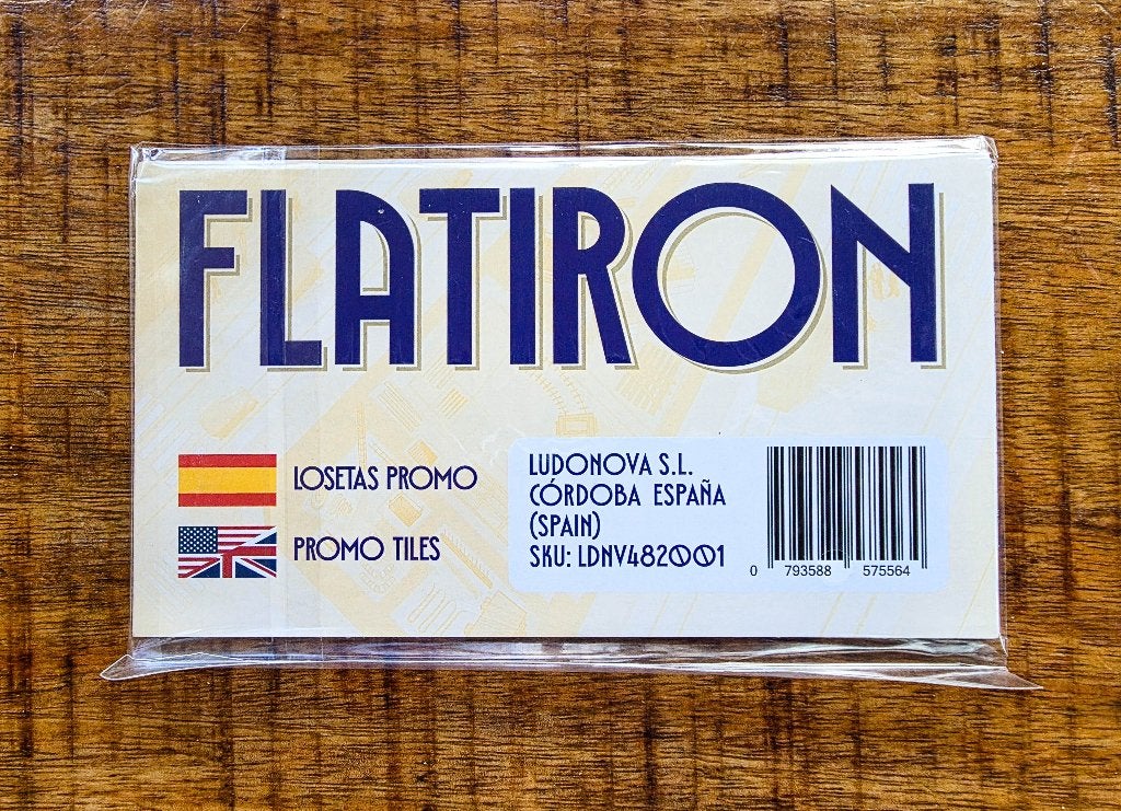 Flatiron: Promo Tiles, Een of twee spelers, Ophalen of Verzenden, Nieuw
