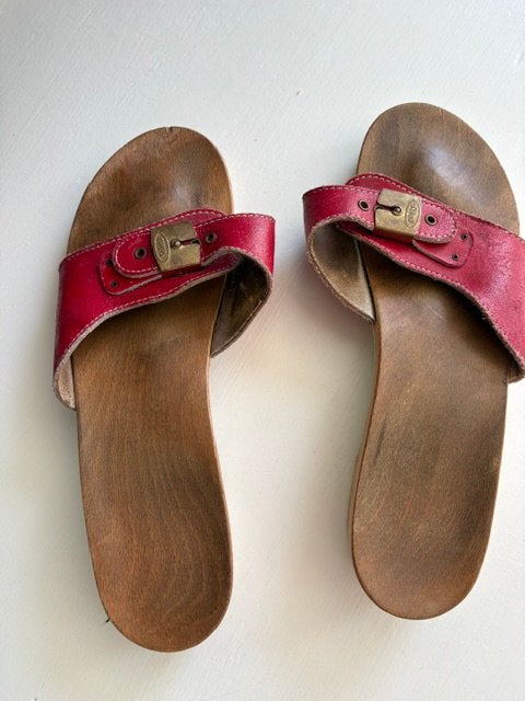 Scholl kleppers maat 41/42, Kleding | Dames, Schoenen, Ophalen of Verzenden, Gedragen