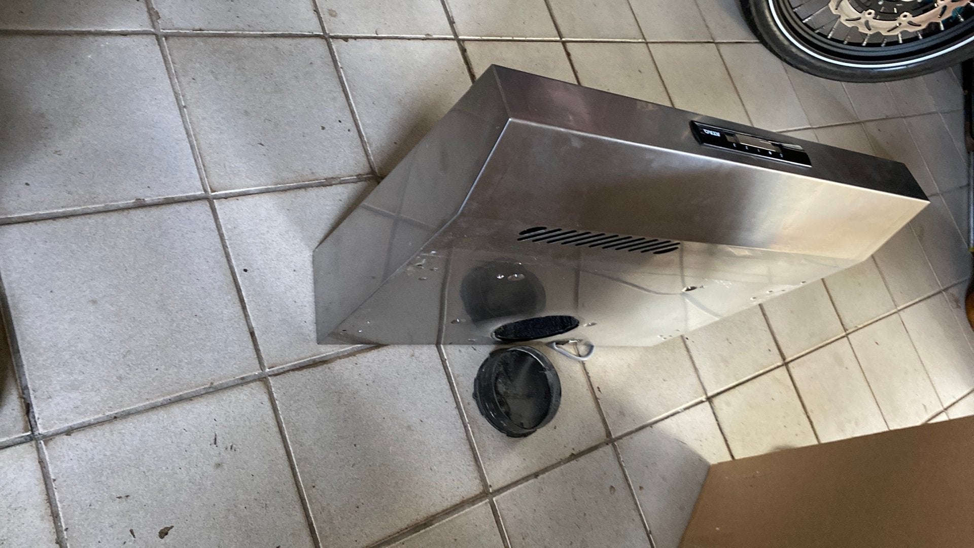 Atag afzuigkap, Ophalen of Verzenden, Zo goed als nieuw, 200 tot 400 m³ per uur, Wandschouwkap