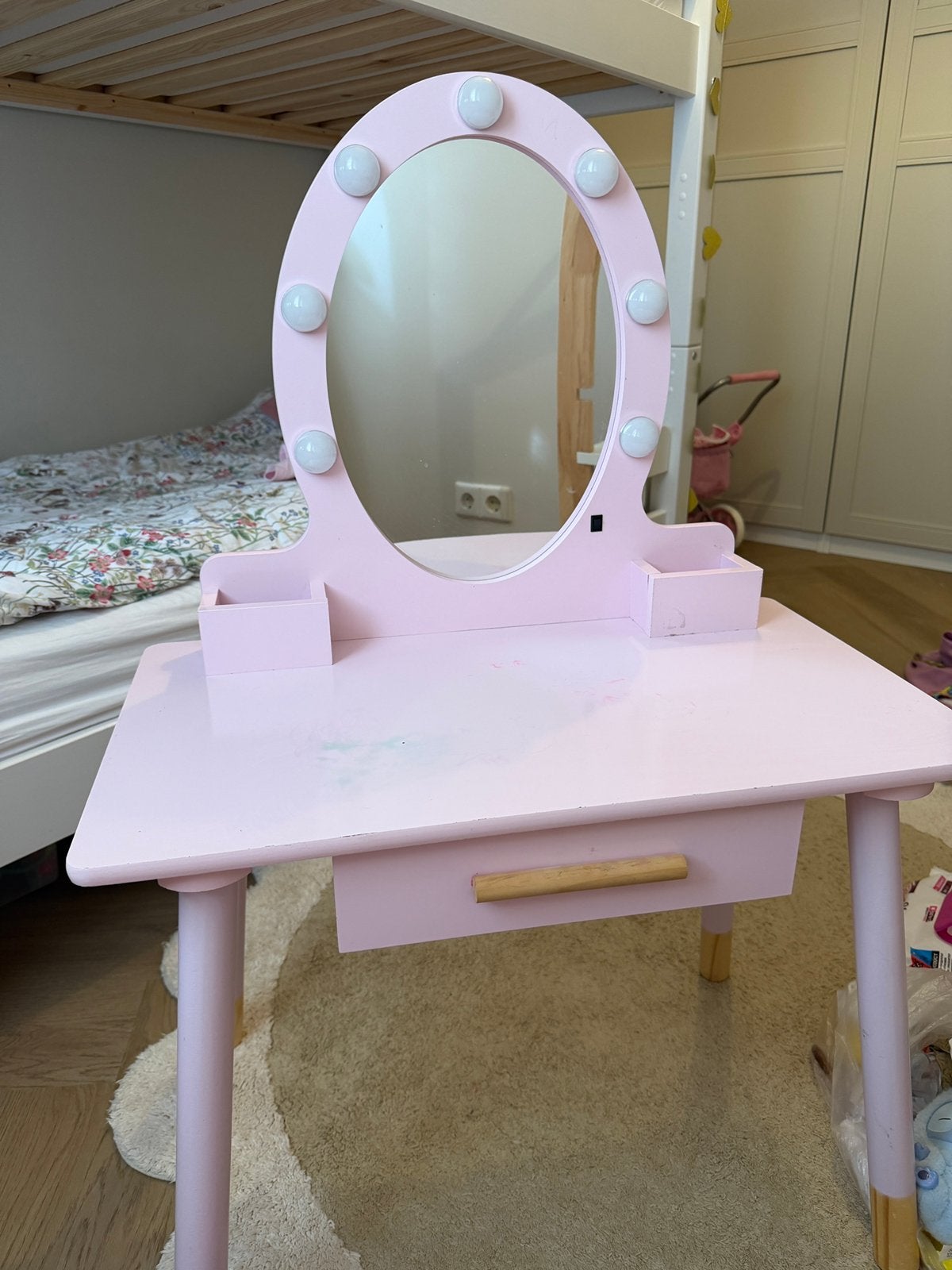 Make-up tafel kids, Ophalen, Gebruikt, 50 tot 100 cm, Minder dan 100 cm