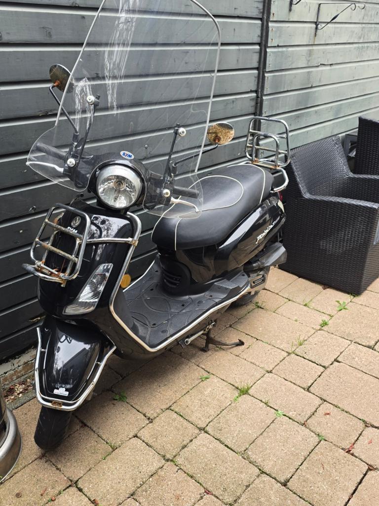 Sym fiddle 2, Fietsen en Brommers, Scooters | SYM, Ophalen, Gebruikt, Overige modellen, Maximaal 45 km/u