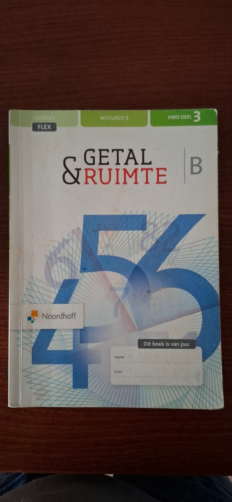 Getal & Ruimte vwo B deel 3 (12e editie), Boeken, J.H. Dijkhuis, G. de Jong, H.J. Houwing e.a., VWO, Ophalen of Verzenden, Zo goed als nieuw