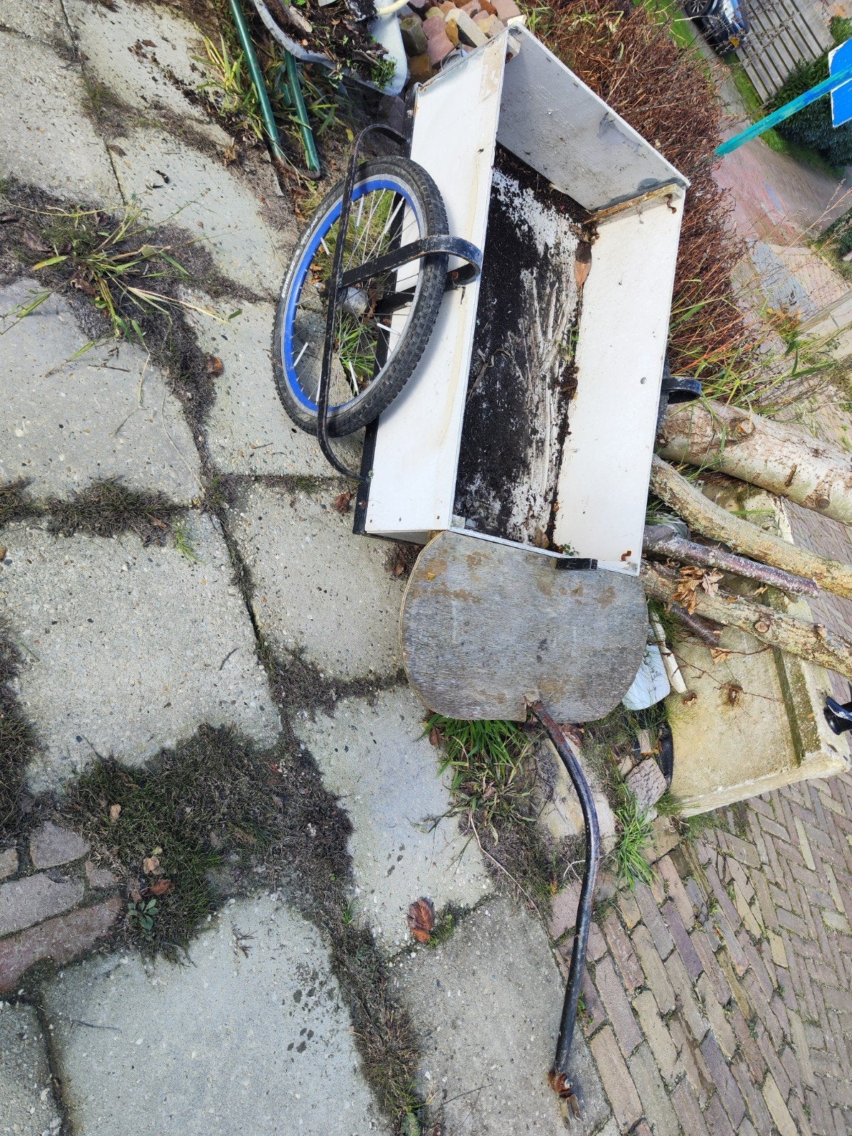 fietskar viskar, Ophalen, Gebruikt, Bagagekar, 80 kg of meer