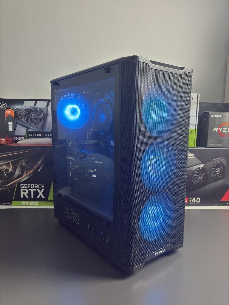 Game PC | Ryzen 5 2600 | RX 580 8GB | 16GB RAM 3200Mhz, Computers en Software, Info@gamepcopmaat.nl, Custom Build, Refurbished