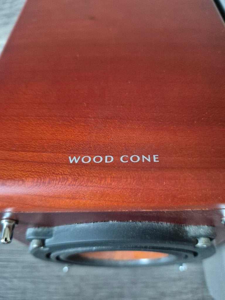Foto 5 van JVC EX-D1 Compact Component System – Wood Cone speakers