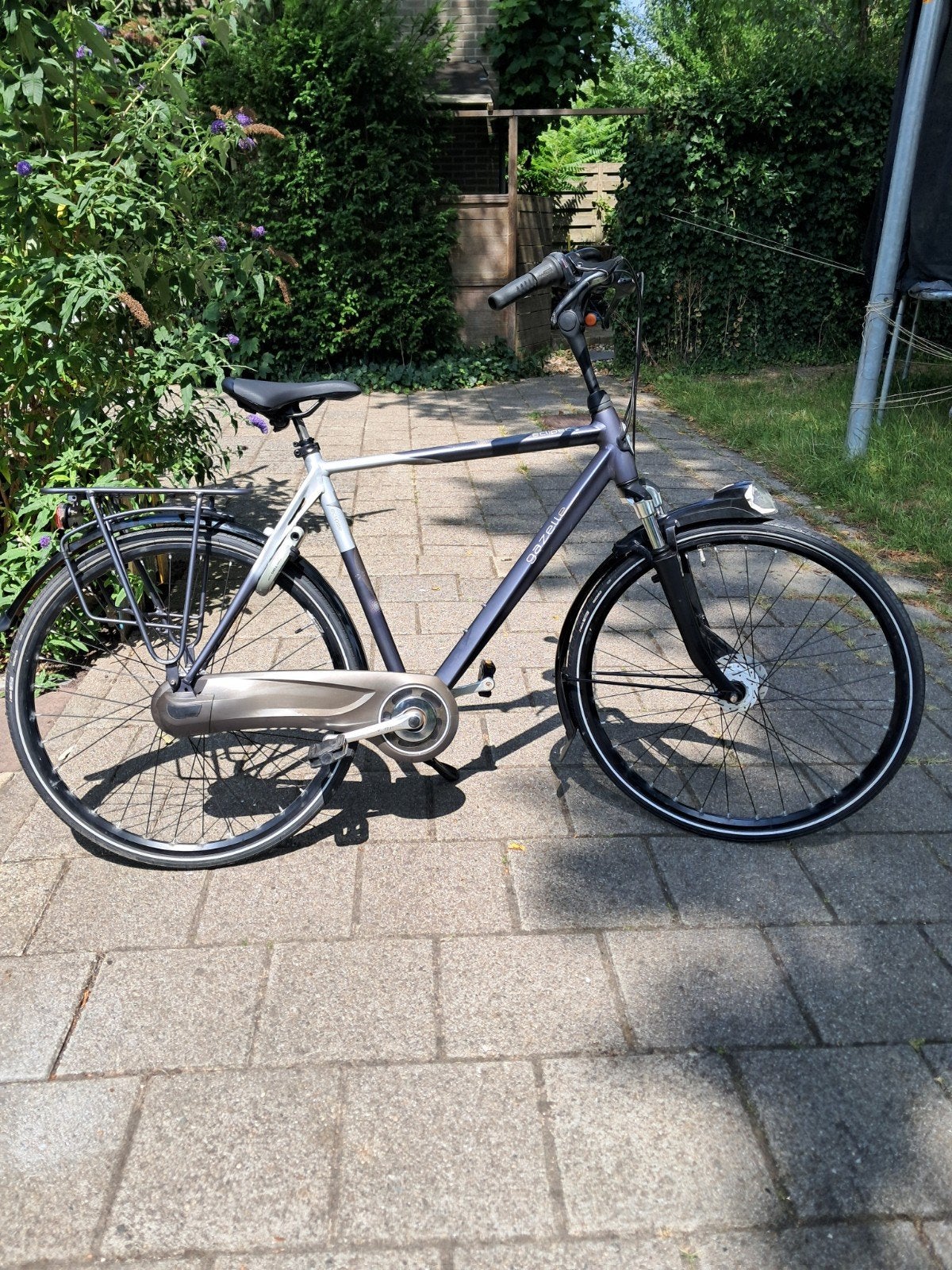 Gazelle Eclipse 57cm 8Nexus. Nw banden!, Ophalen, Versnellingen, Zo goed als nieuw, 57 tot 61 cm