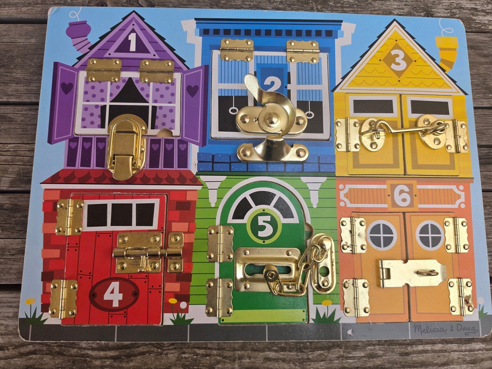 Melissa & Doug Grendelbord - Educatief Houten Speelgoed, Ophalen of Verzenden