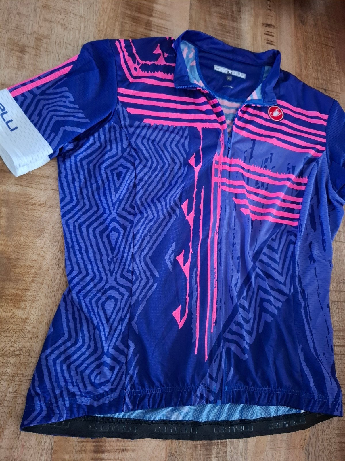 Castelli Fiets Shirt Dames Maat XL - Zo Goed als Nieuw, Fietsen en Brommers, Fietsaccessoires | Fietskleding, Castelli, Ophalen of Verzenden