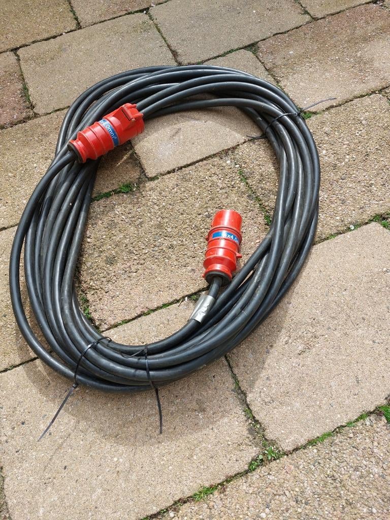 Krachtstroomkabel, Doe-het-zelf en Verbouw, Elektra en Kabels, Ophalen, Kabel of Snoer