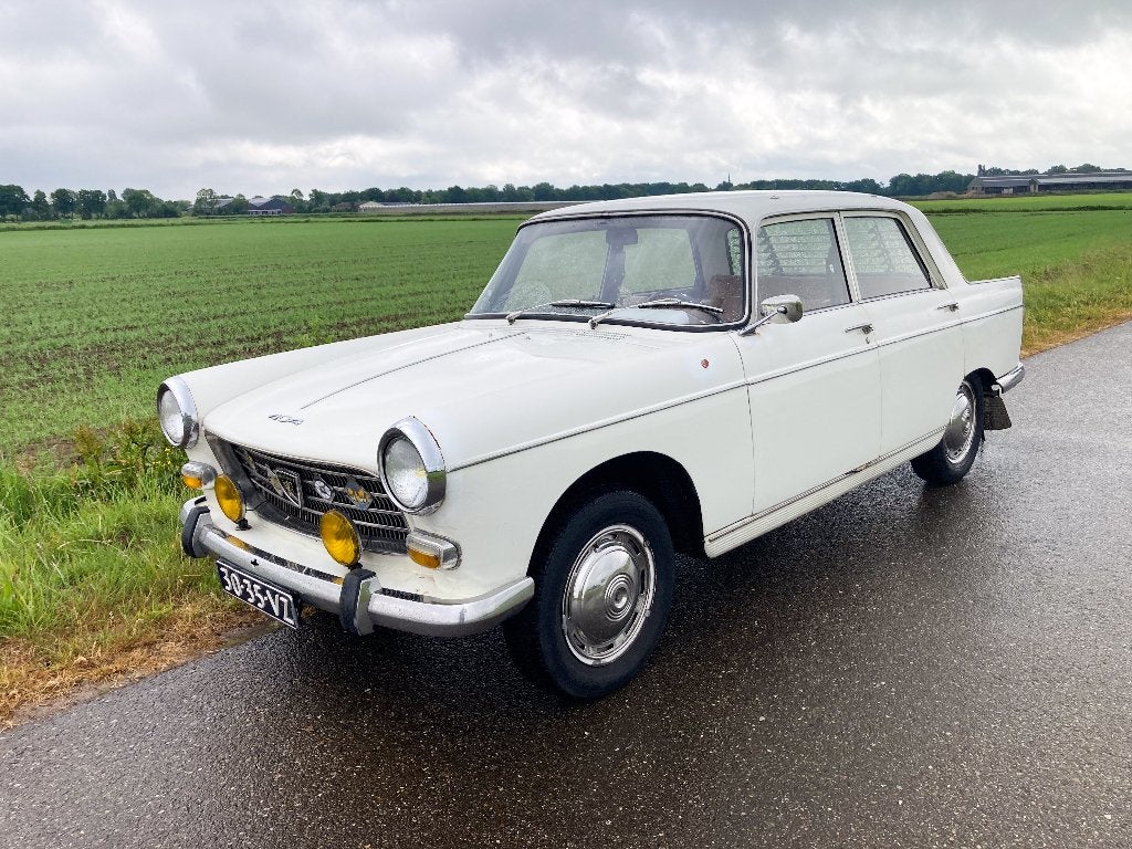 Peugeot 404, Auto's, Beige, Bruin, Handgeschakeld, 70 pk