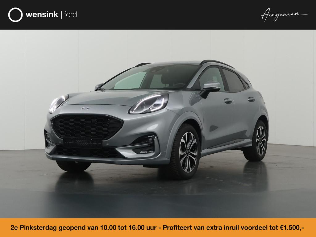 Ford Puma 1.0 EcoBoost Hybrid ST-Line X | Winterpakket | Ele, Auto's, Ford, Leder en Stof, 23 km/l, 665 kg, 155 pk