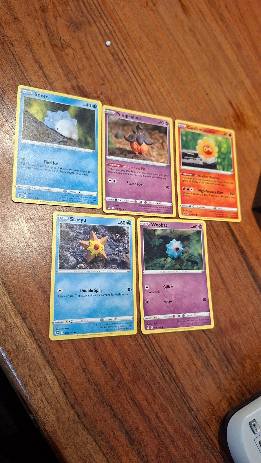 Pokémon Kaartenset Yuko Morii - 5 kaarten per set, Ophalen of Verzenden, Zo goed als nieuw, Meerdere kaarten