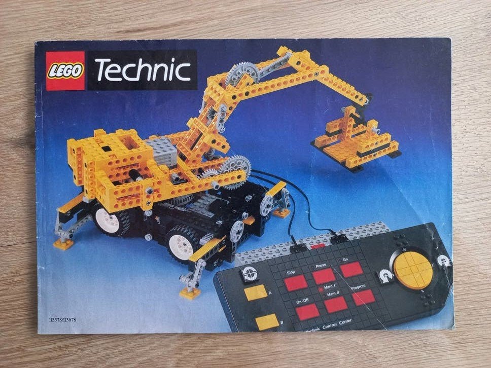 LEGO Technic promotiecatalogus/brochure uit 1990 (artikel-/r, Gebruikt, Lego, Overige typen, Ophalen of Verzenden