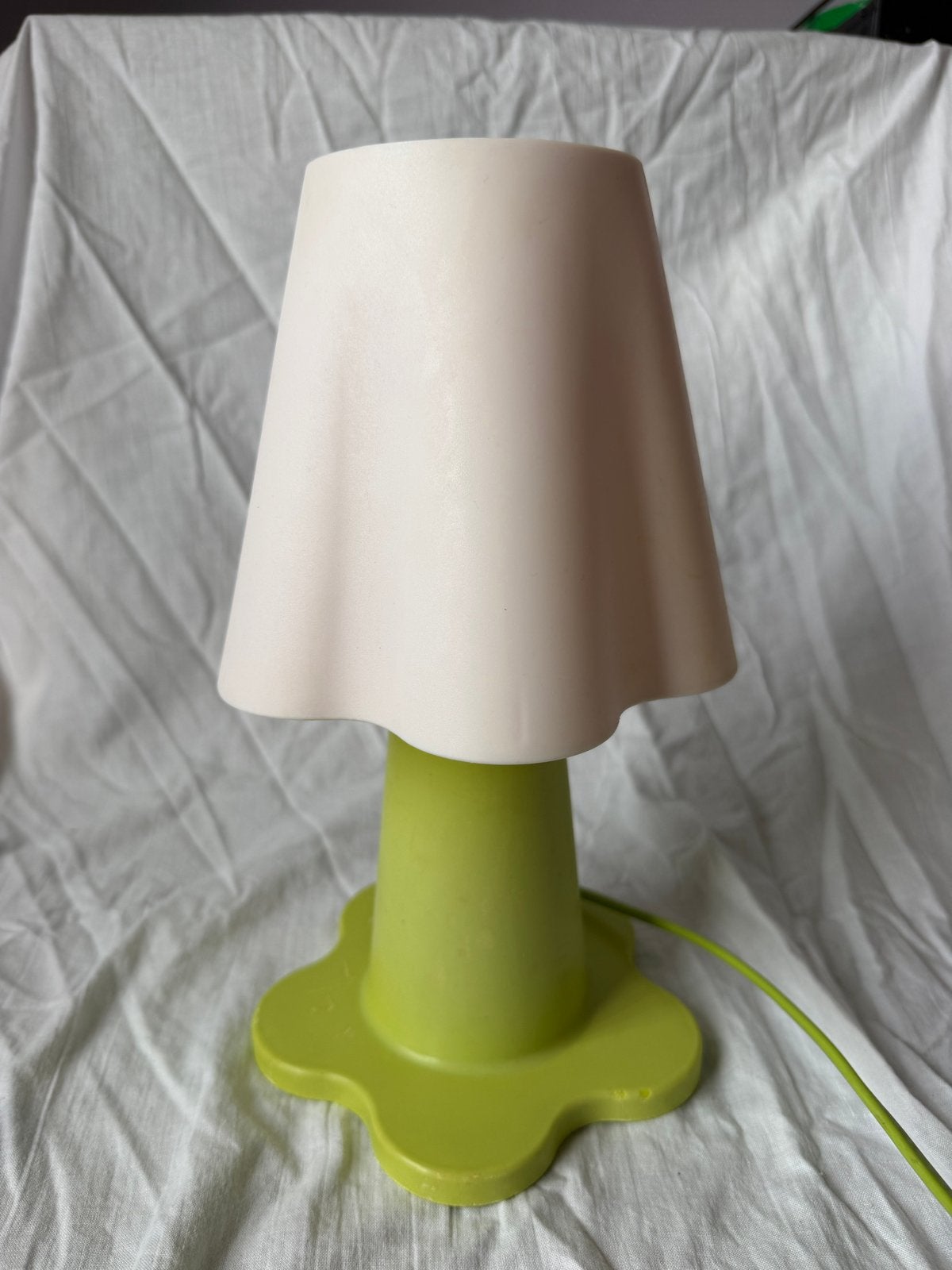 Ikea mammut tafellamp, Kunststof, Gebruikt, Groen, E14 (klein)
