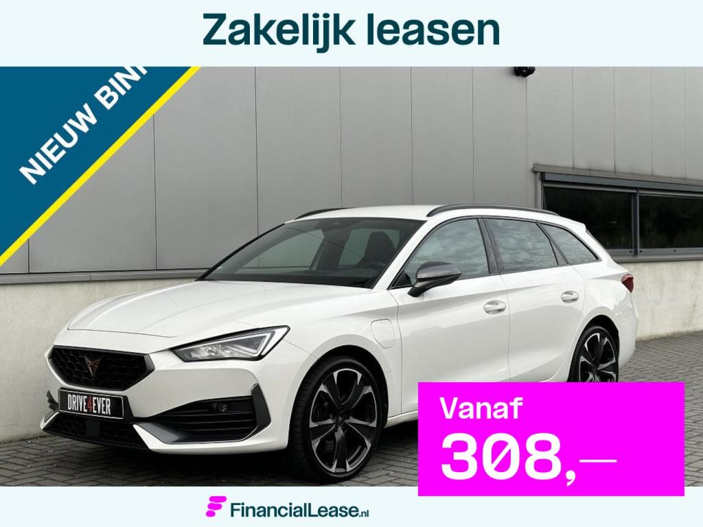 Cupra Leon 1.4 e-hyb Sportstourer 245 VZ CLIMATE PDC NAVI EL, Auto's, Cupra, Bedrijf, Lease, Financial lease, Leon, ABS, Airbags