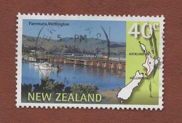 Treinen - New Zealand - 1614 - gebr, Verzenden, Treinen