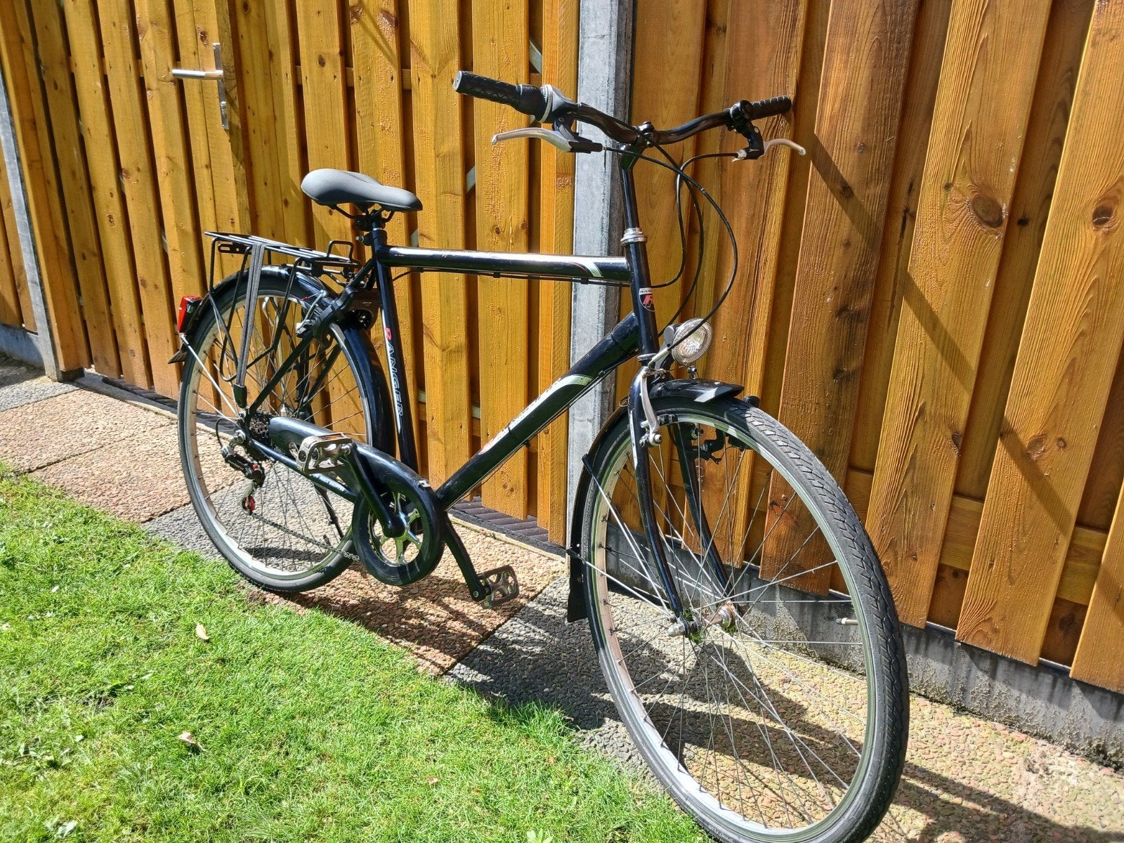 Toerfiets, 6 versnellingen, nieuwe tandwielen en ketting, Fietsen en Brommers, Gebruikt, Velgrem, Versnellingen, 57 tot 61 cm