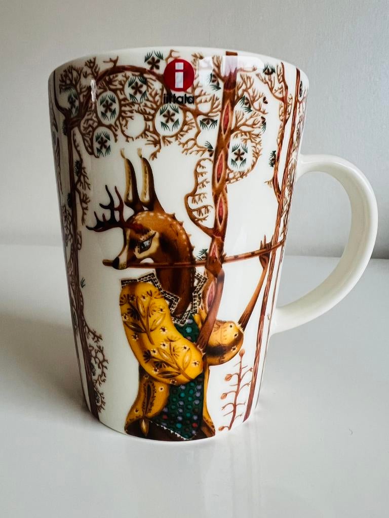 Iittala Tanssi Beker Mok K. Haapaniemi 0,4 L Nieuwstaat, Huis en Inrichting, Keuken | Servies, Ophalen of Verzenden, Zo goed als nieuw