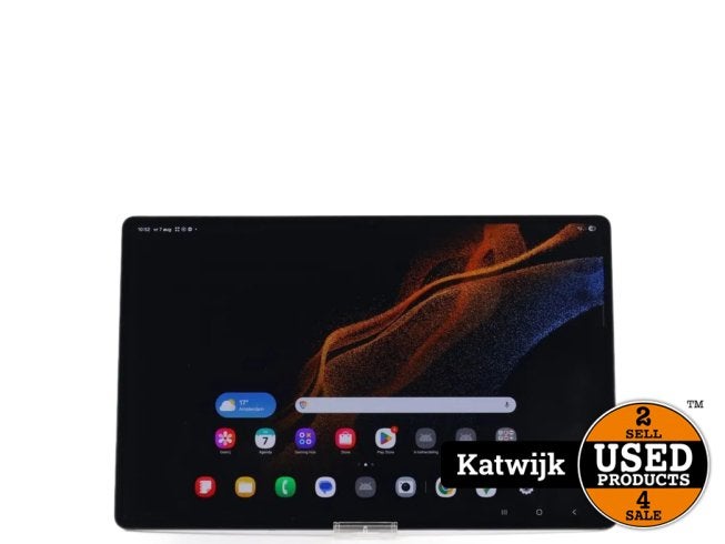 Samsung Galaxy Tab S8 Ultra 128GB Zwart | Goede staat, Computers en Software, Samsung, Zo goed als nieuw, Support@Samsung.com