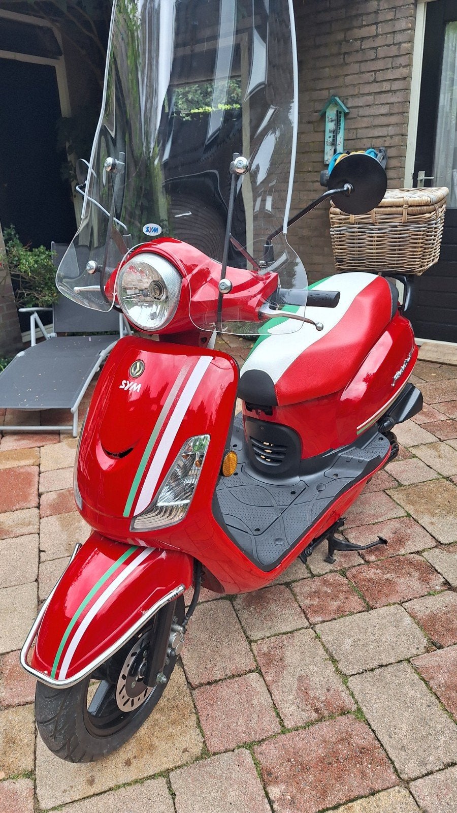 Sym fiddle 2, als nieuw!, Ophalen, SYM, Zo goed als nieuw, Benzine