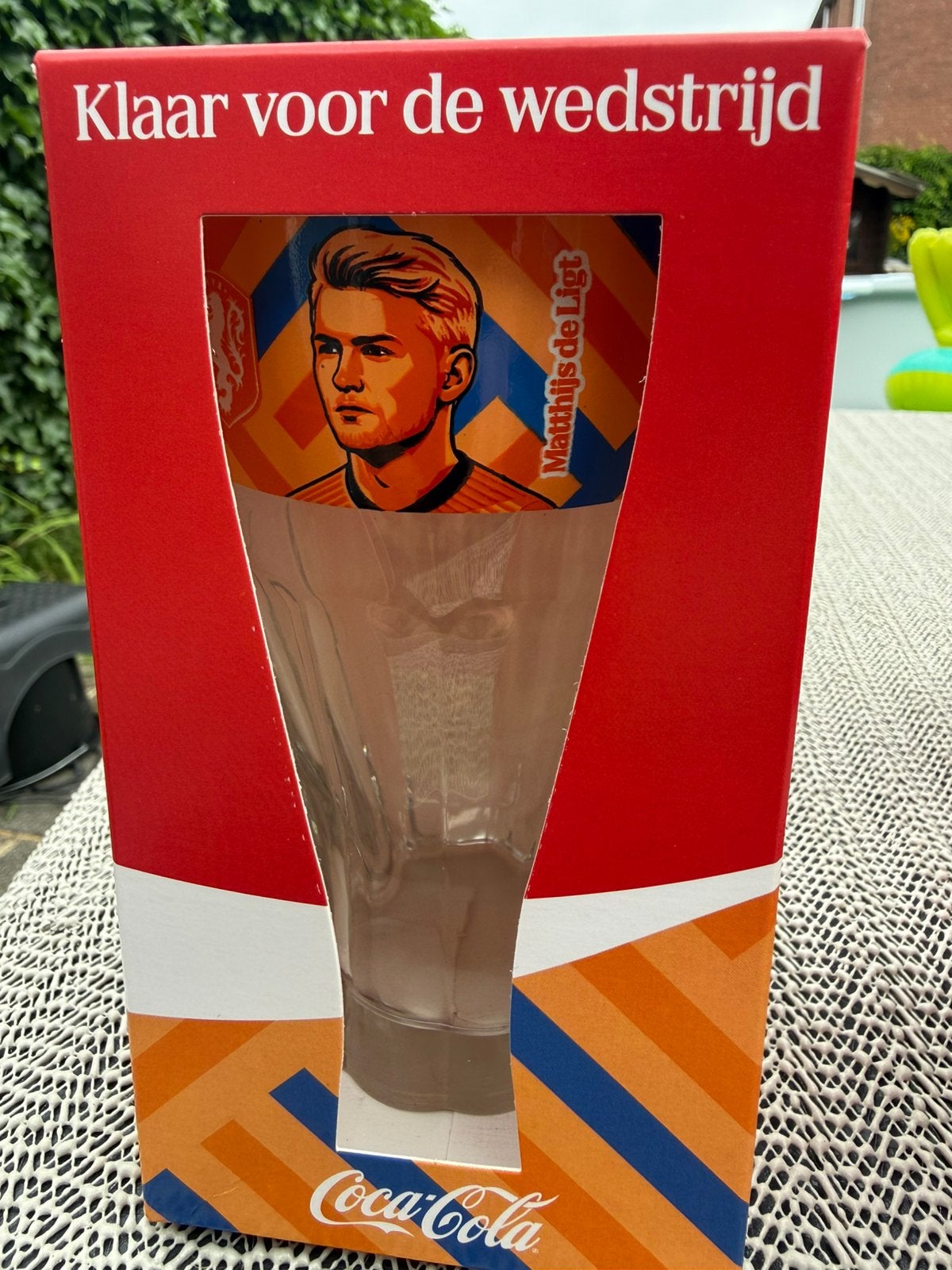 Coca cola glazen wk  (4 suks ) voetbal, Ophalen, Zo goed als nieuw, Gebruiksvoorwerp