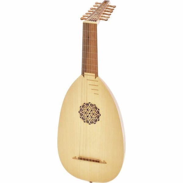 Prachtige luit met 13 snaren en hoes, Ophalen of Verzenden, Zo goed als nieuw, Luit, Saz of Bouzouki