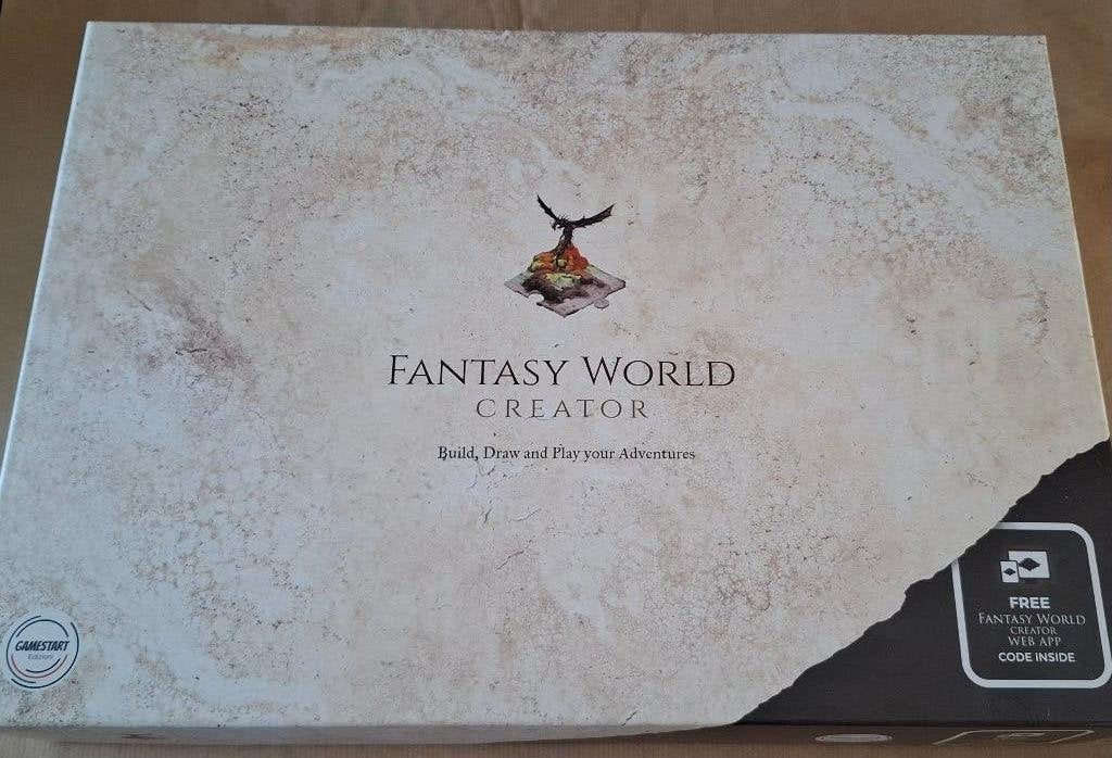 Fantasy World Creator Gamestart Edizioni RPG board game set, Hobby en Vrije tijd, Wargaming, Ophalen of Verzenden, Onbekend, Toebehoren
