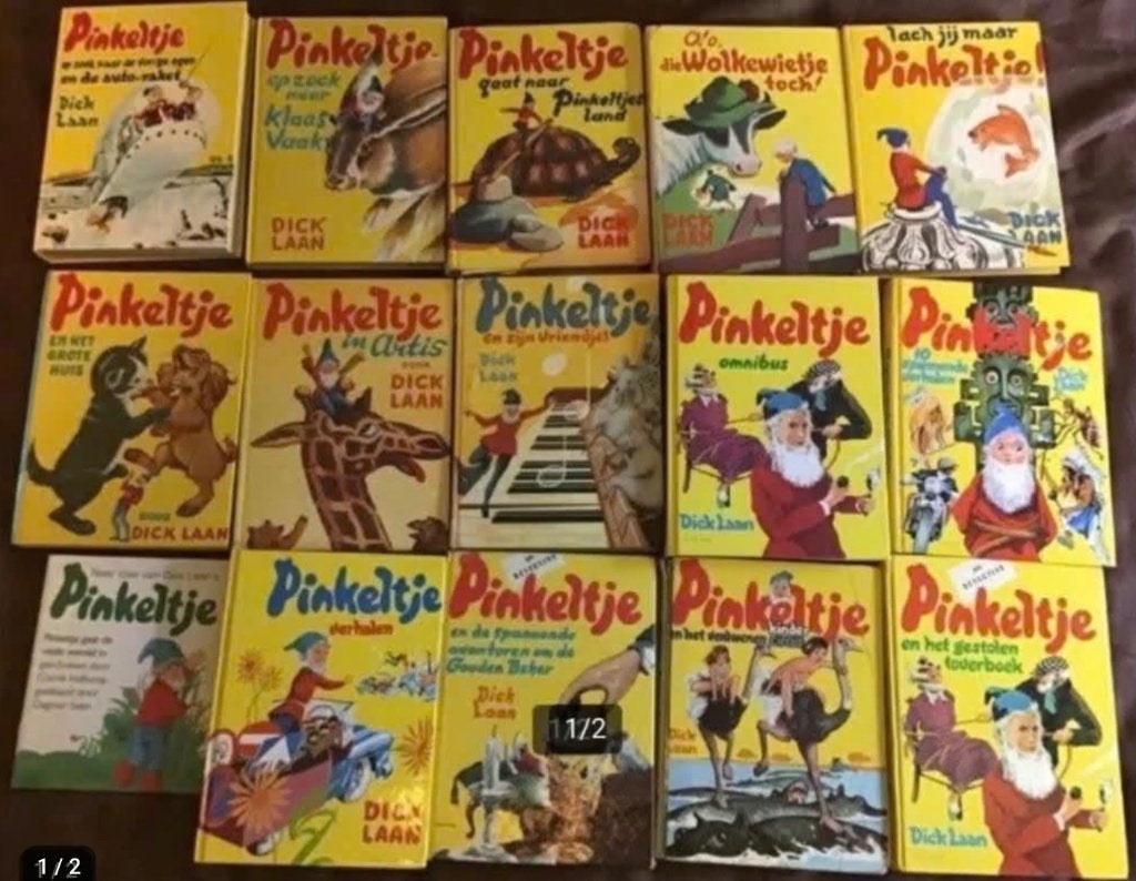 15 delen Pinkeltje door Dick Laan, Ophalen of Verzenden, Gelezen, Sprookjes