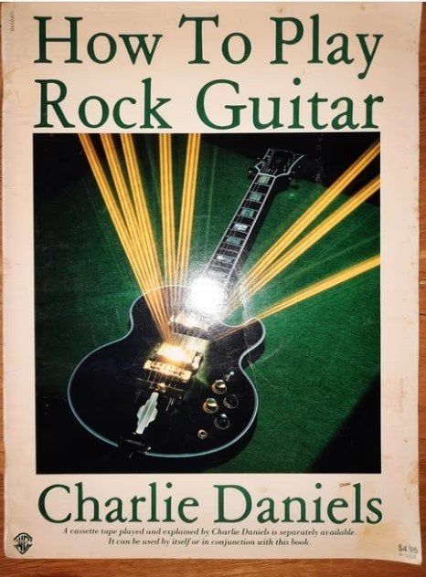 lesboek: How To Play Rock Guitar- Charlie Daniels (!!!), Muziek en Instrumenten, Overige genres, Les of Cursus, Ophalen of Verzenden