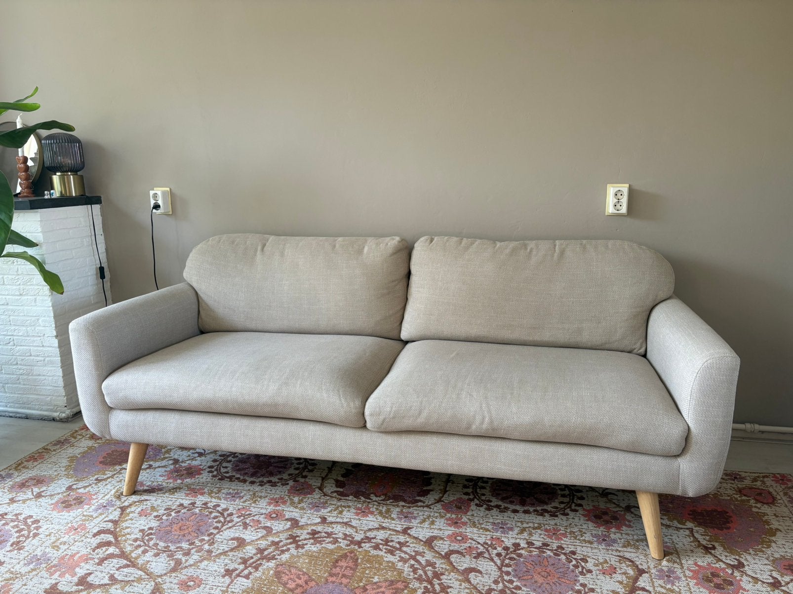 Bank Leen Bakker, Huis en Inrichting, Ophalen, Gebruikt, Driepersoons, 75 tot 100 cm