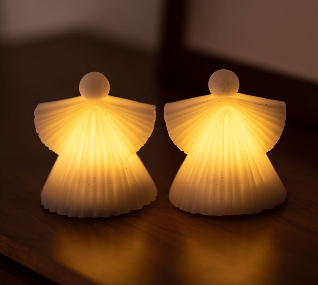Engel kerst Sirius Asta 2 stuks was LED lamp NIEUW, Verzamelen, Ophalen of Verzenden, Nieuw, Religie