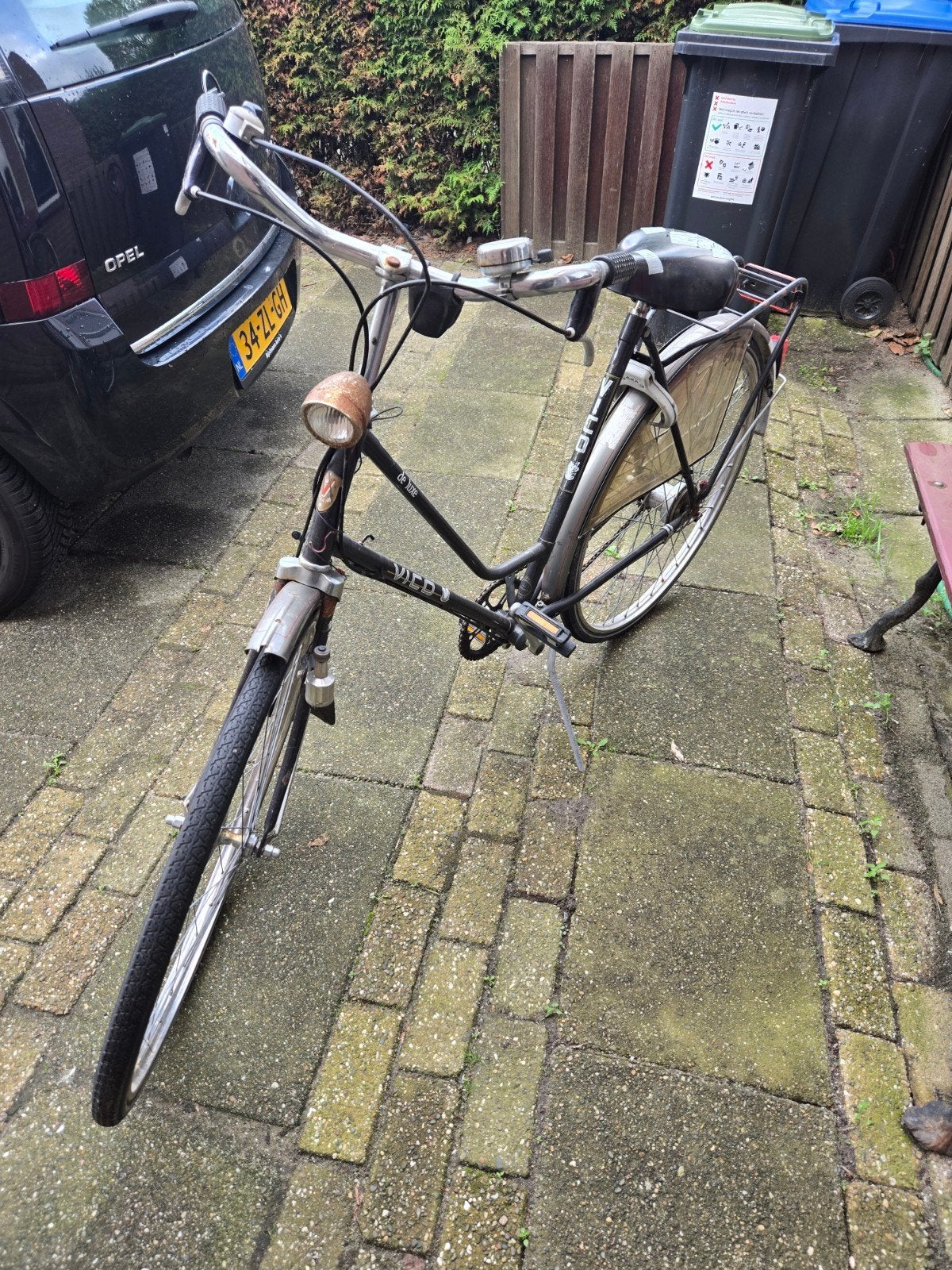 leuke stads fiets met slot 40 euris, Fietsen en Brommers, Ophalen of Verzenden, Gebruikt