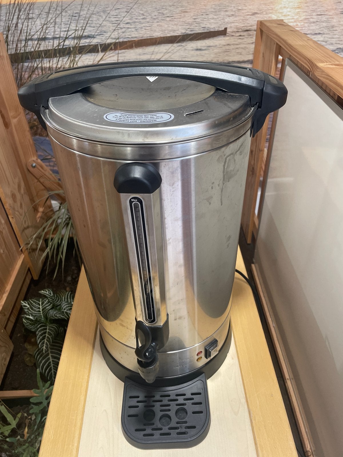 Metro Professionele Percolator - 18 Liter Koffie, Witgoed en Apparatuur, Koffiezetapparaten, Ophalen, Gebruikt, Overige modellen