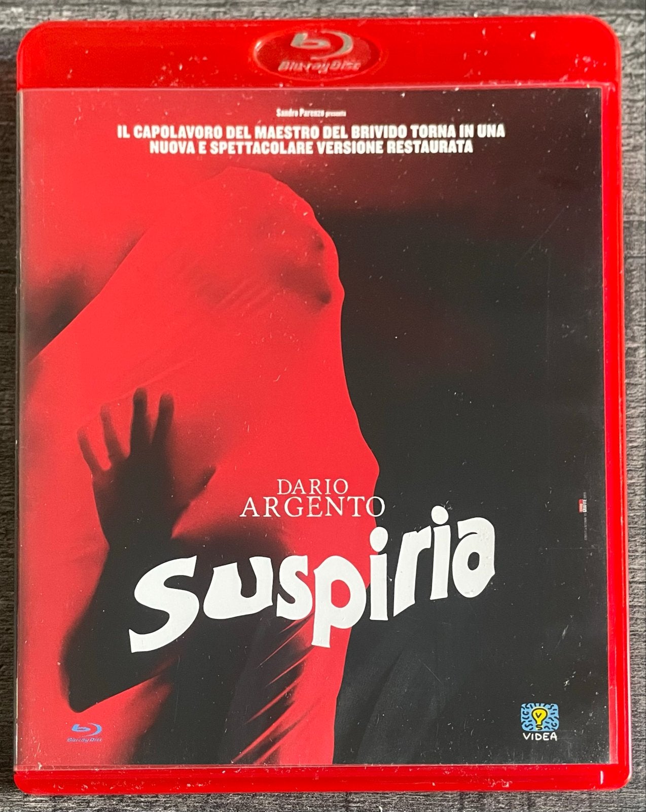 Blu-Ray * Suspiria * 1977 * Dario Argento's Giallo ENG / ITA, Horror, Inclusief extra's, Vanaf 16 jaar, Engels