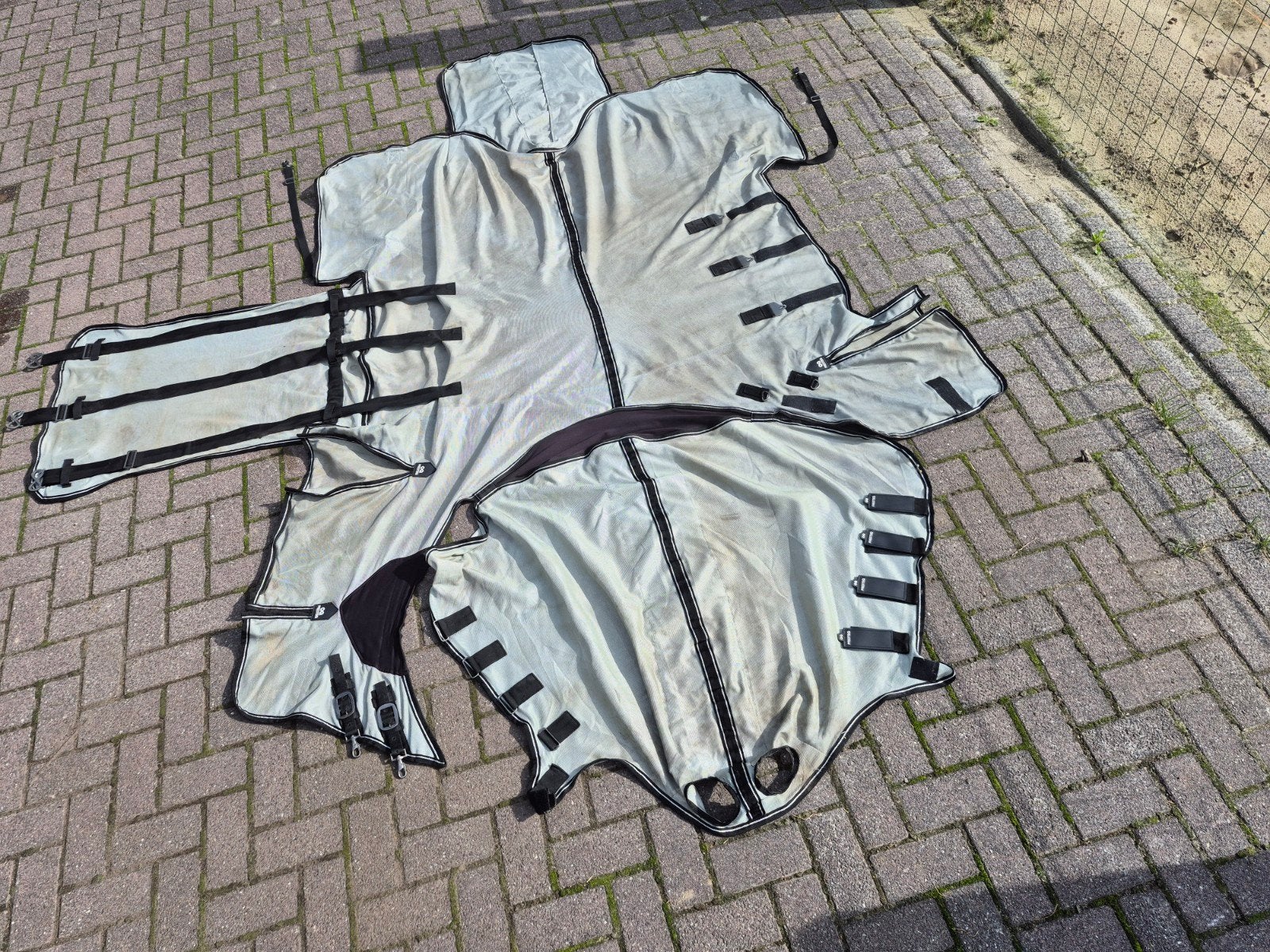 Vliegendeken 215 PresTeq SmartProtection Grijs, Ophalen of Verzenden, Gebruikt