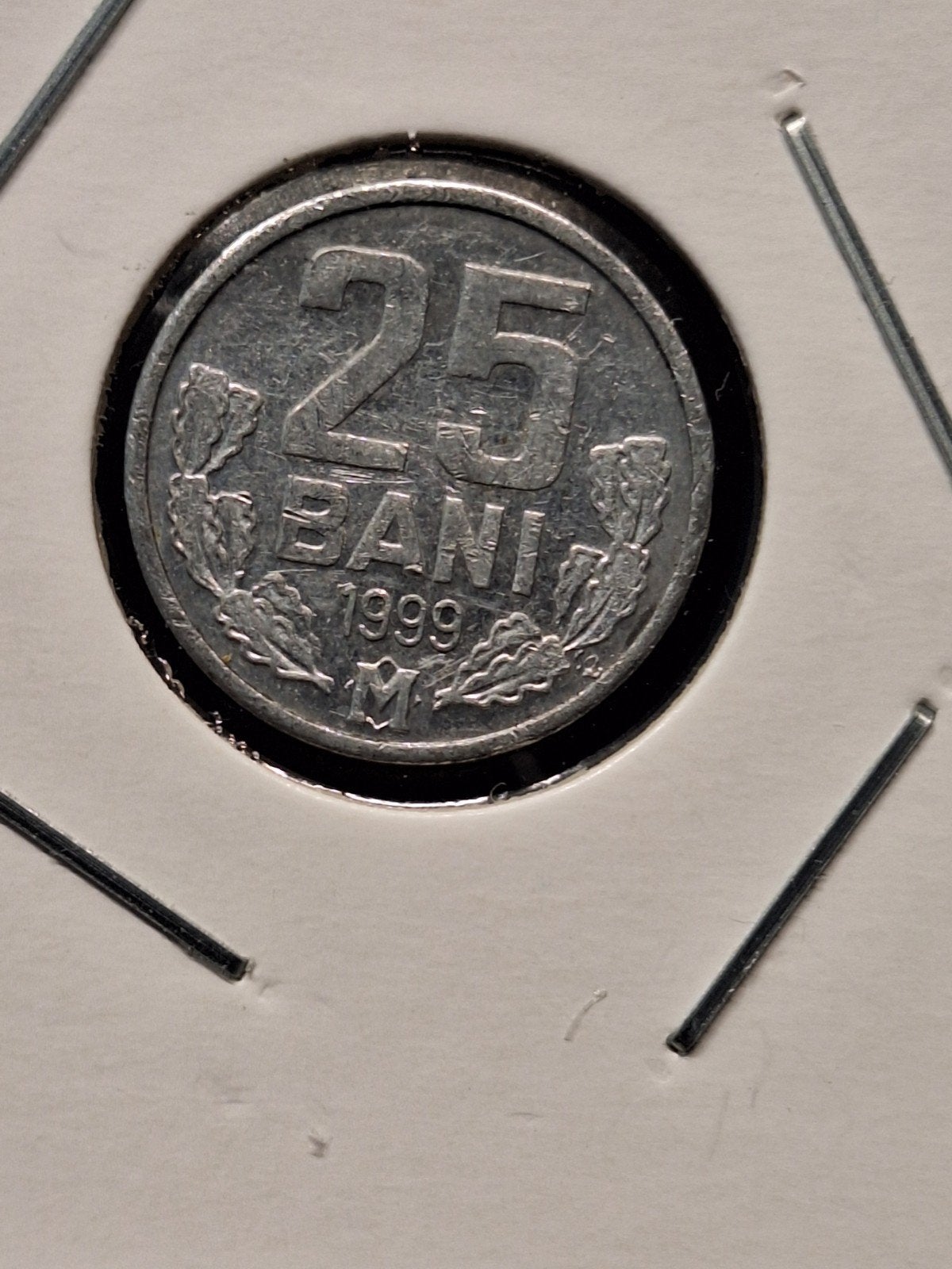 Moldavië 25 bani 1999, Postzegels en Munten, Ophalen of Verzenden, Overige landen