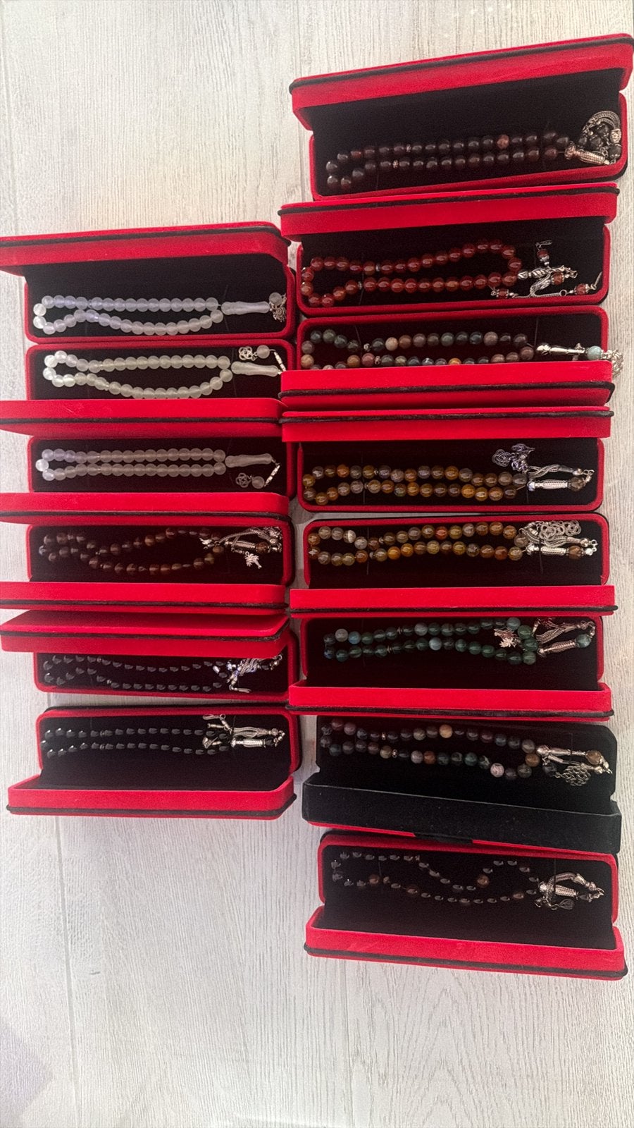 Originele Agaat Tasbih (Masbaha) -Agaatsteen- مسبحة, Ophalen, Heren