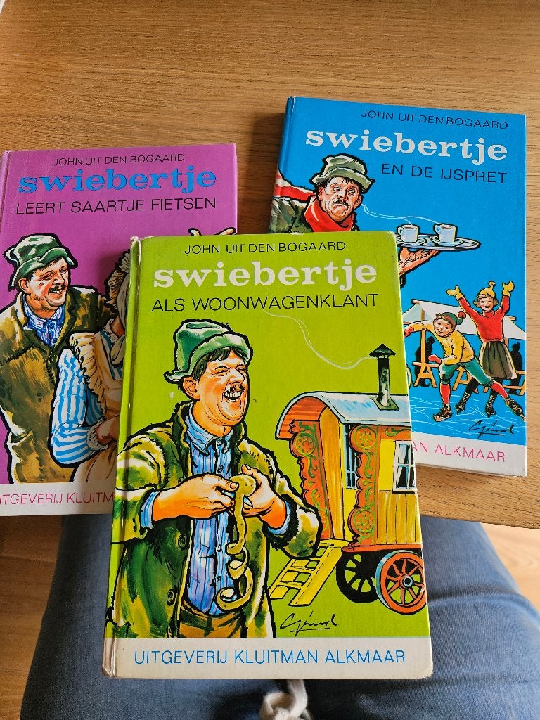 3 boekjes Swiebertje, Ophalen of Verzenden