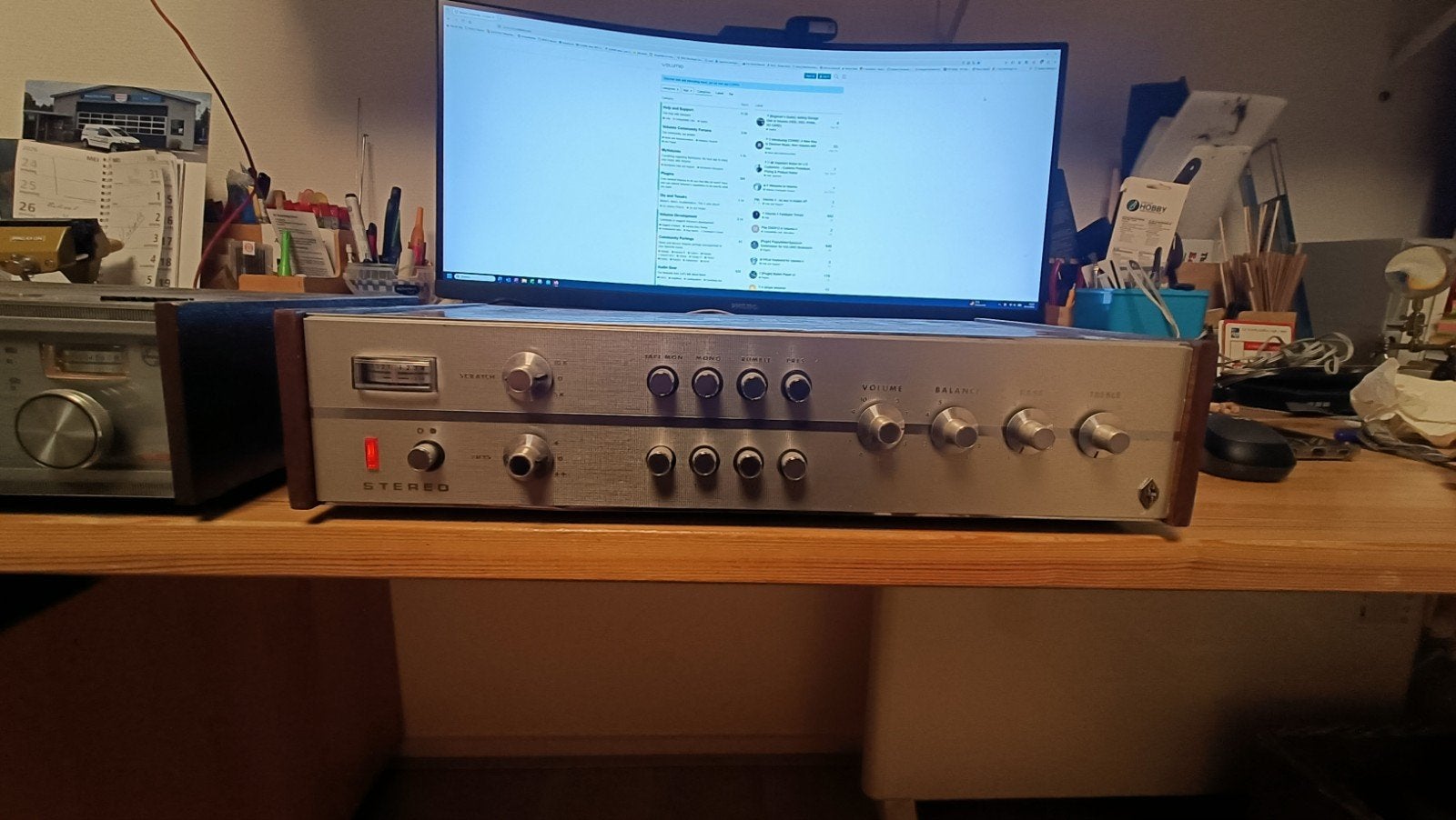 Siera SA5929/05 (Philips 22RH591), Audio, Tv en Foto, Versterkers en Receivers, Gebruikt, Stereo, Minder dan 60 watt, Overige merken