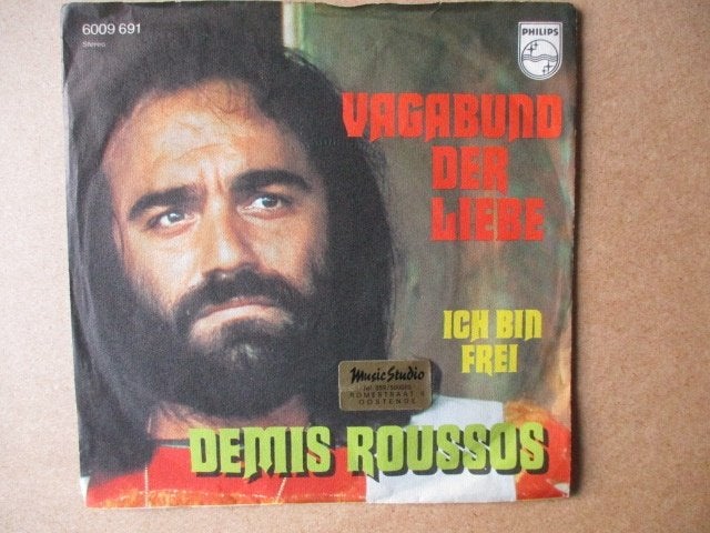 s4131 demis roussos - vagabund der liebe, Ophalen, Gebruikt, 7 inch, Overige genres