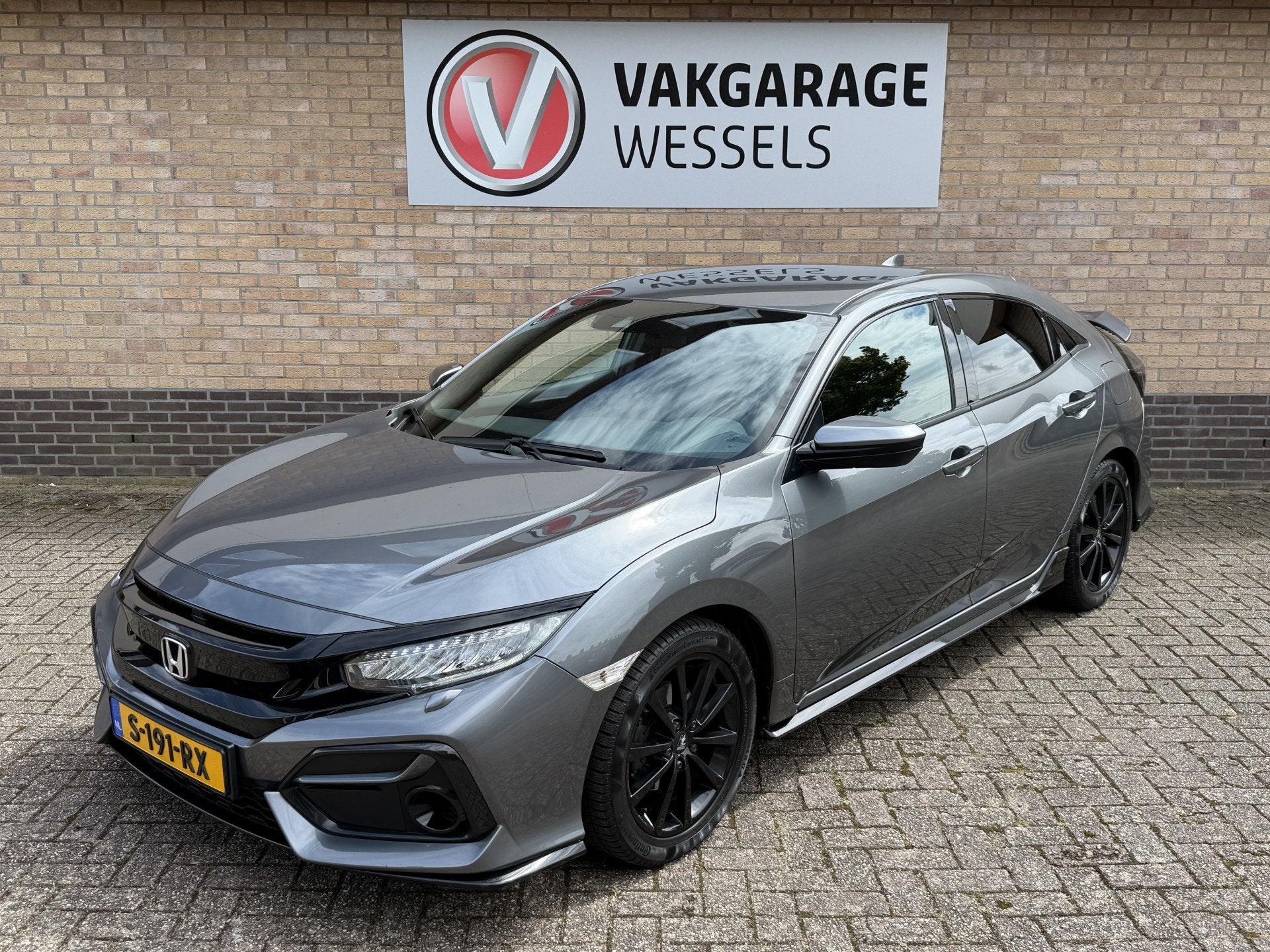 Honda Civic 1.0 i-VTEC | Clima | Spoiler | LM | Clima |, Auto's, Honda, Voorwielaandrijving, Stof, Gebruikt, 988 cc