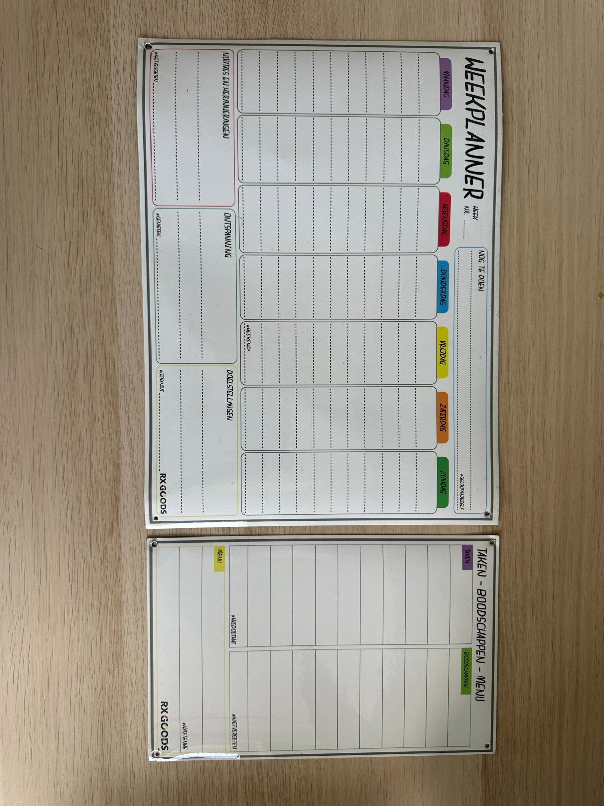 Magnetische weekplanner, Diversen, Ophalen of Verzenden