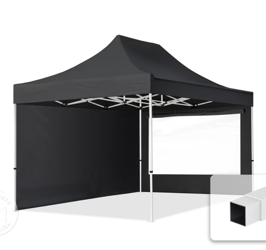 Partytent te huur - 3x4,5 meter met zijwanden., Tuin en Terras, Partytenten, Ophalen, Nieuw, Minder dan 5 meter