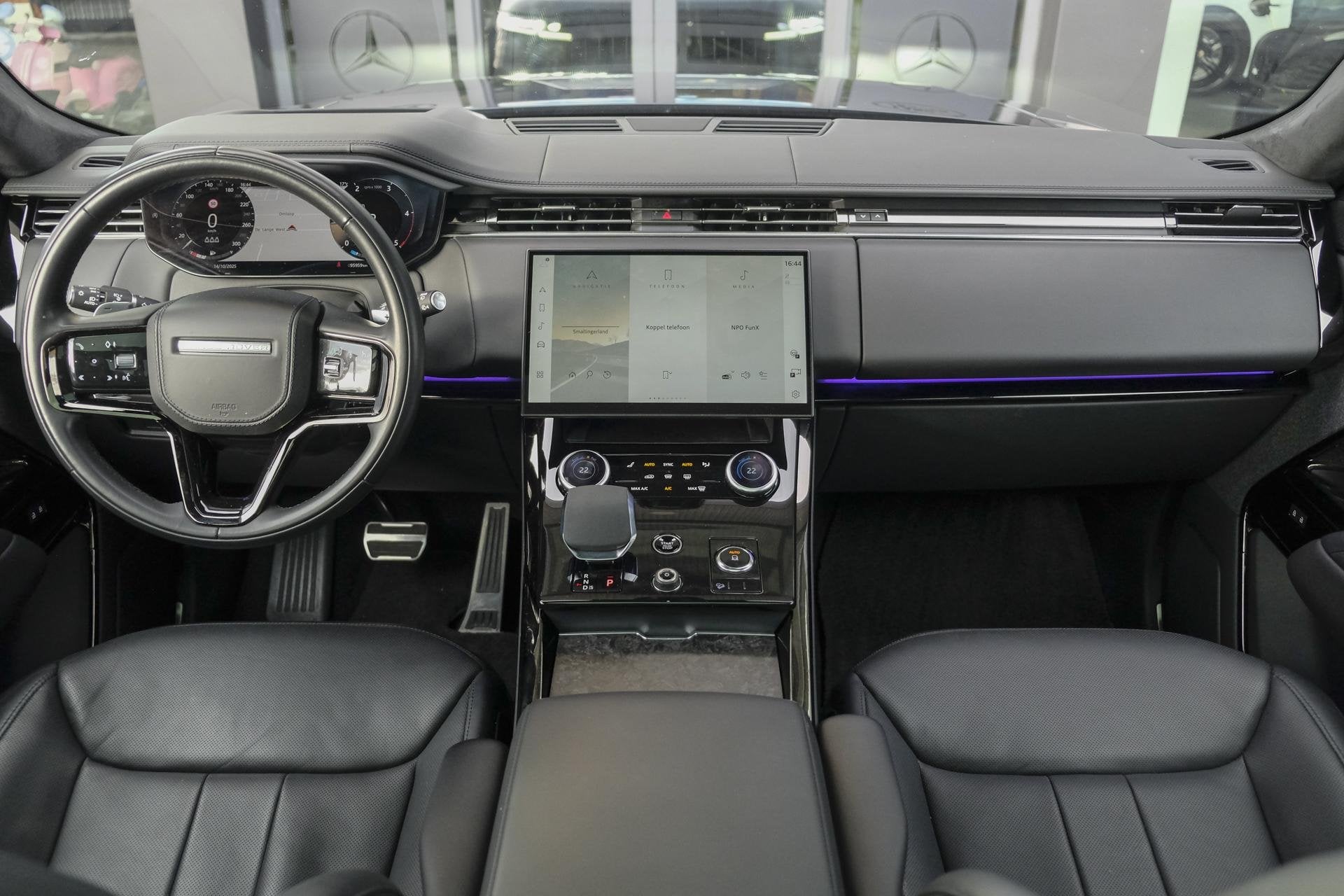 Land Rover Range Rover Sport D350 350pk Autobiography Panora, Automaat, Stof, Gebruikt, Zwart