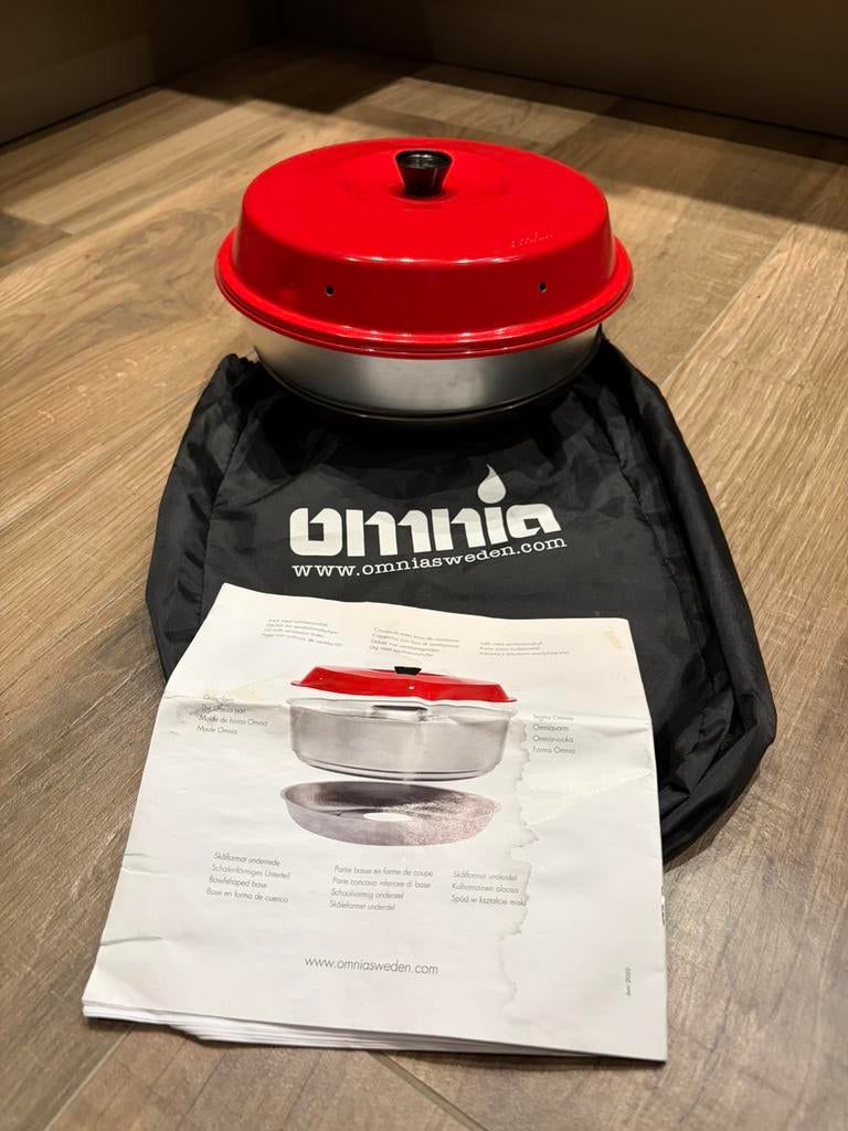 Omnia camping oven, Ophalen of Verzenden, Zo goed als nieuw