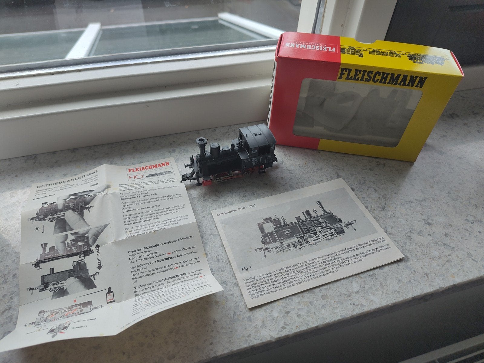 Fleischmann Locomotief 4000,  Zo goed als nieuw, Fleischmann, Ophalen of Verzenden, Zo goed als nieuw, Analoog